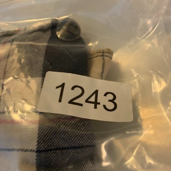 Vanilla Star Womens S Flannel Shirt Blue Plaid Long Sleeve Button Front Western - Picture 16 of 16